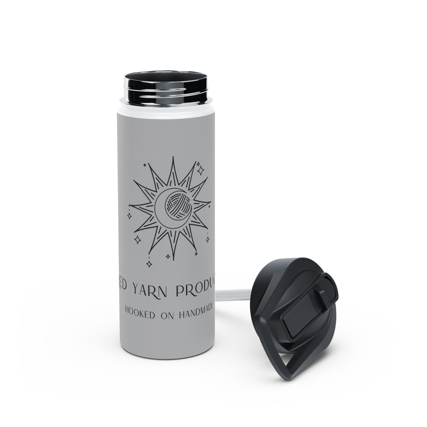 Stainless Steel Water Bottle, Standard Lid